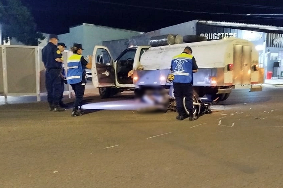 La víctima falleció de inmediato por el impacto