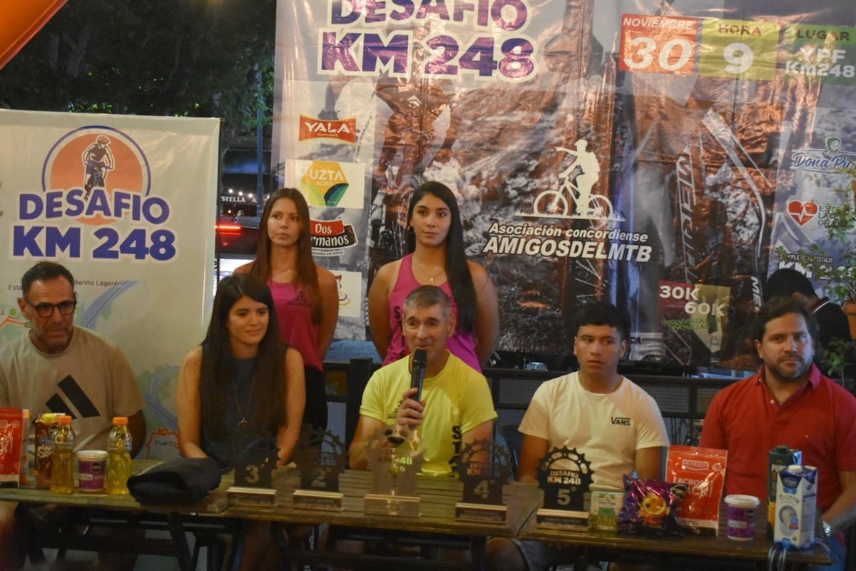 Se presentó el Desafío KM248 para su 8va edición en Concordia.