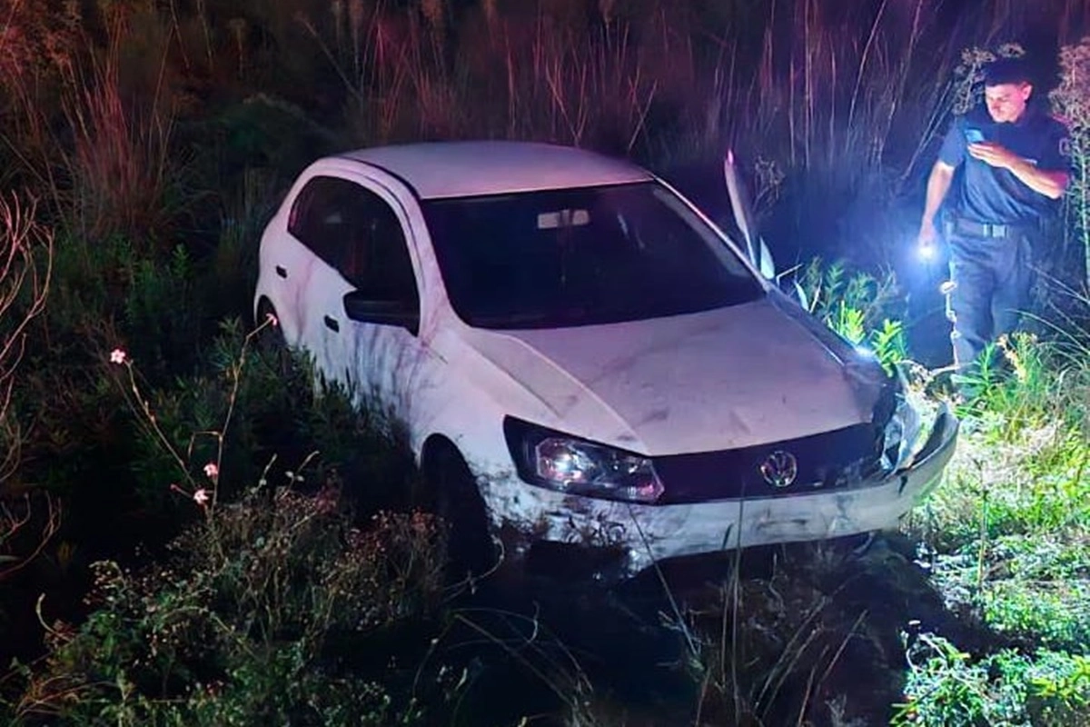 Solo se registraron daños materiales en el rodado.