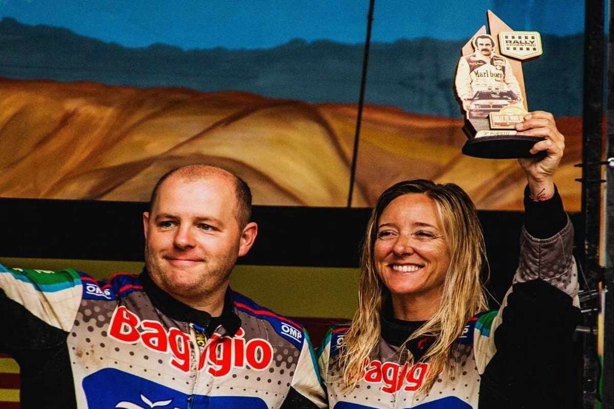 Gran cierre para la concordiense Nadia Cutro en el Rally Nacional.