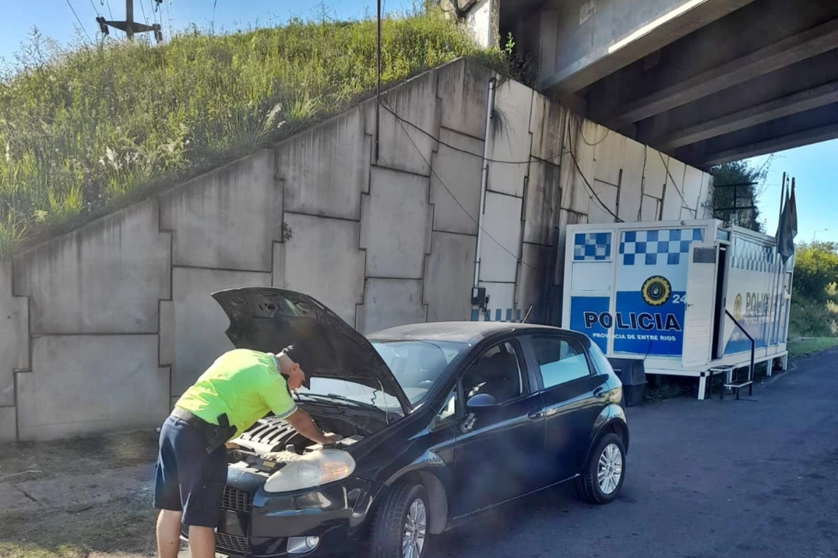 Todo ocurri&oacute; en el Puesto de Control Vial Concordia.