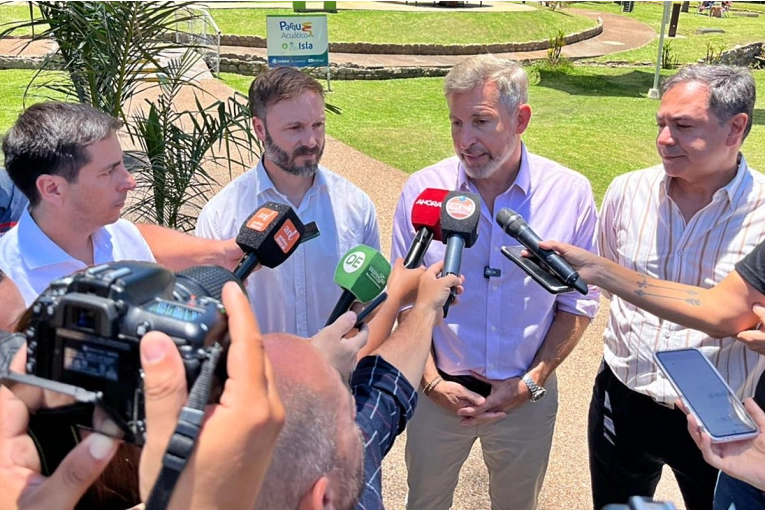 Frigerio dijo que con su gesti&oacute;n &ldquo;me hubiera gustado estar mucho mejor&rdquo;, pero rescat&oacute; que &ldquo;estamos en ese camino&rdquo;