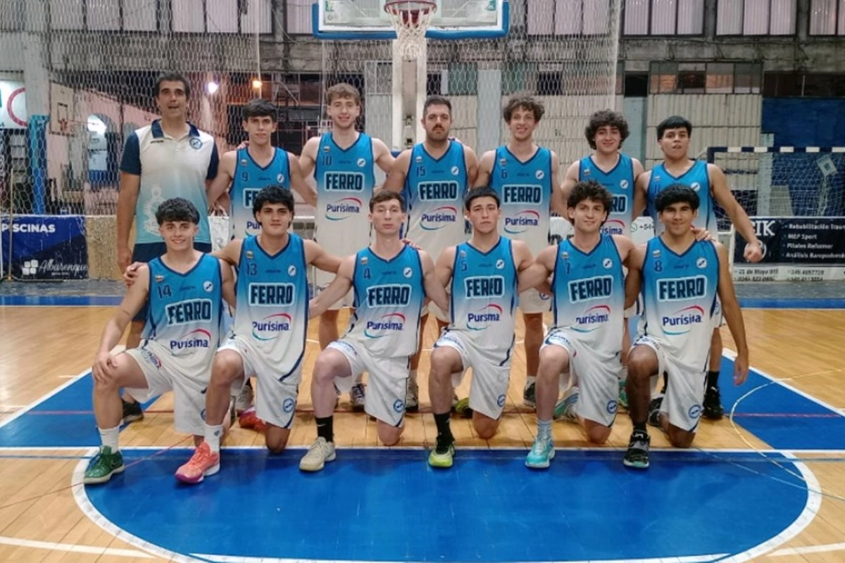 T&iacute;tulo y bicampeonato para Ferro en el Asociativo de B&aacute;squet.