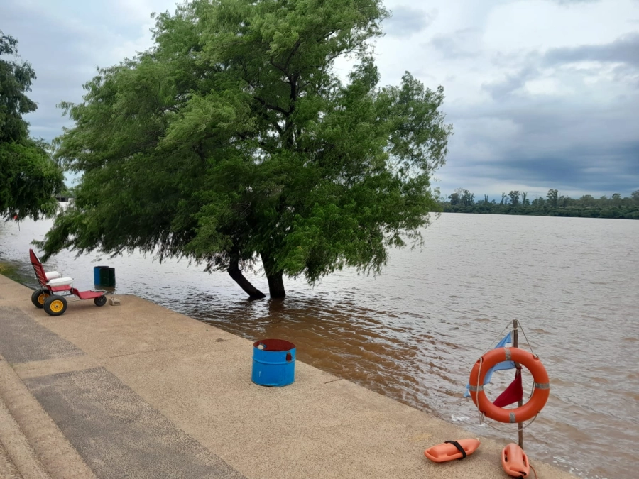 El r&iacute;o Uruguay supero los 7 metros en Concordia.