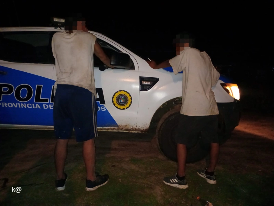 Los sujetos intentaron deshacerse de la evidencia.