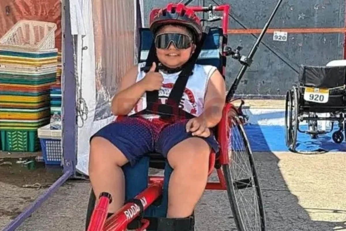 Nacho particip&oacute; este s&aacute;bado del Triatl&oacute;n de La Paz.