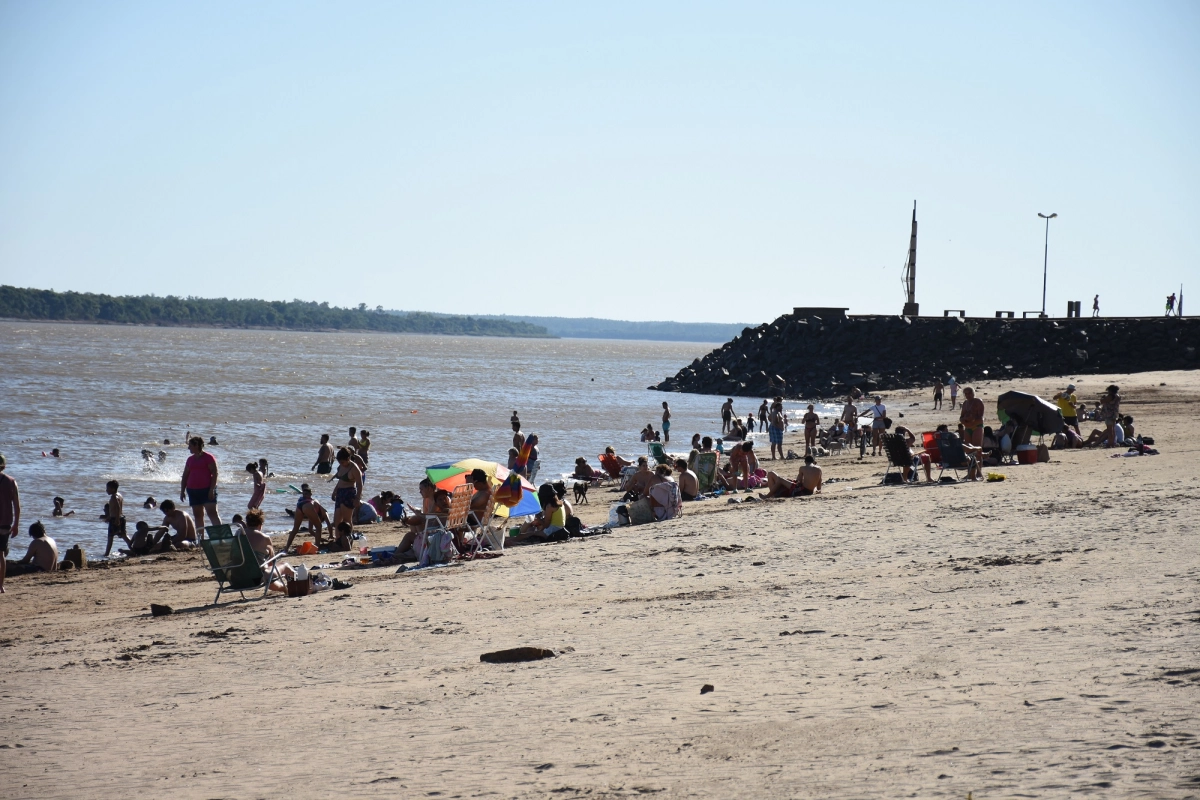 La Playa Los Sauces vuelve a estar habilitada.