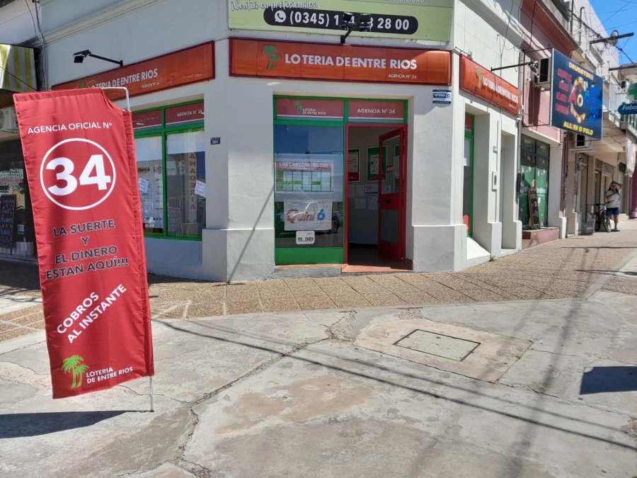 Se trata de la Agencia N&deg; 34 de Concordia.