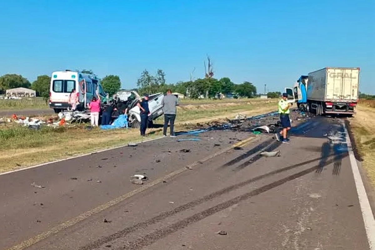 Falleci&oacute; el cuarto ocupante en el accidente de Ruta 18.