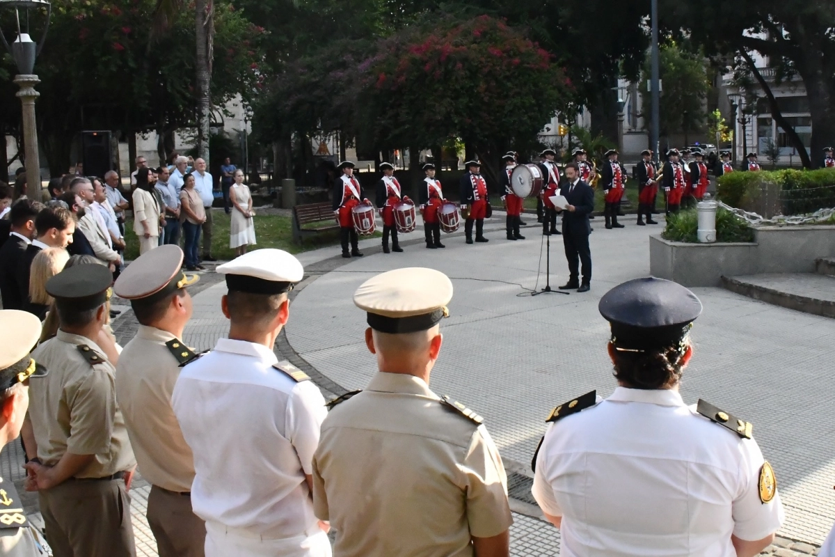 El intendente encabez&oacute; ambos actos en la ciudad.