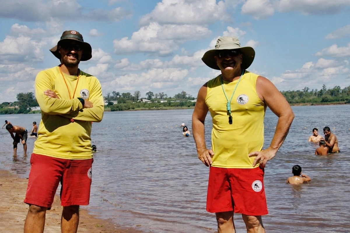 Pablo Romano y Gast&oacute;n Scheifler fueron los que rescataron al adolescente.