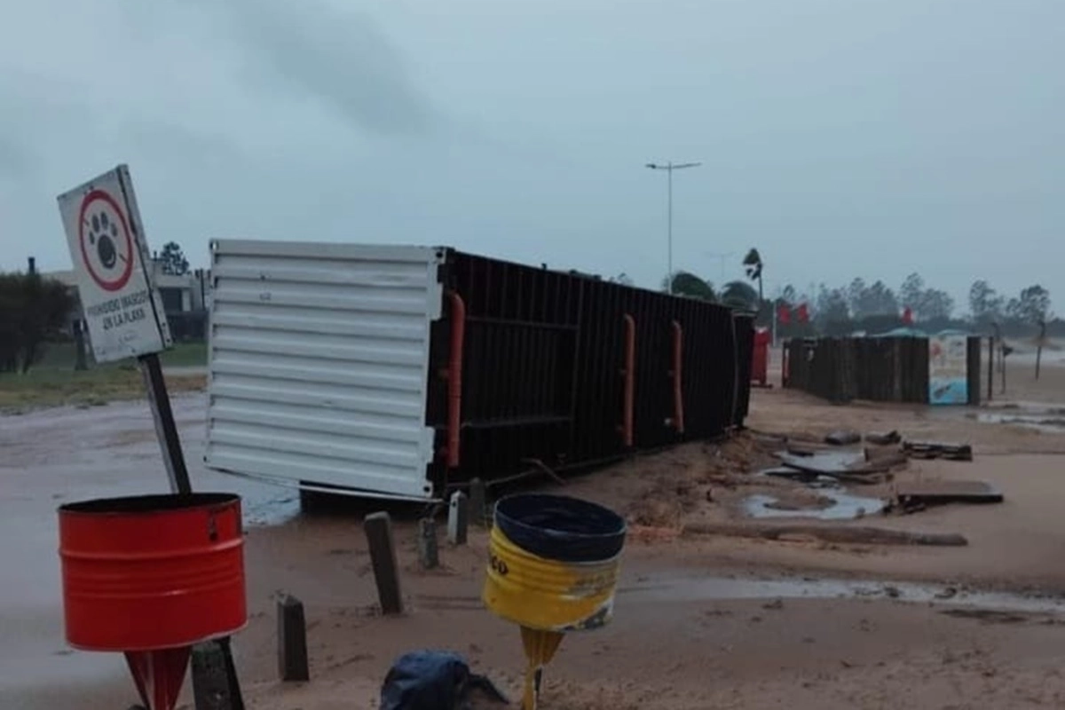 En Chajar&iacute;, hasta el momento, se contabilizaron 89,1 mil&iacute;metros de lluvia ca&iacute;da.
