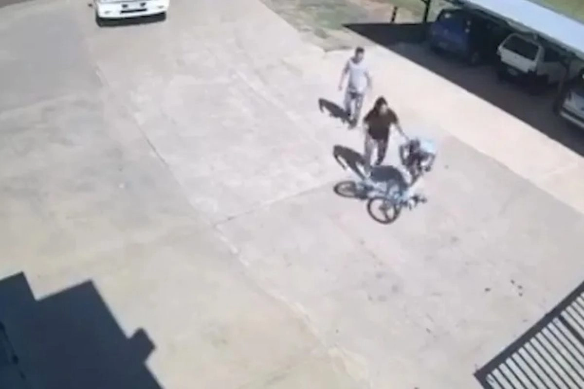 El deportista entrerriano fue agredido mientras entrenaba en Ruta 135.