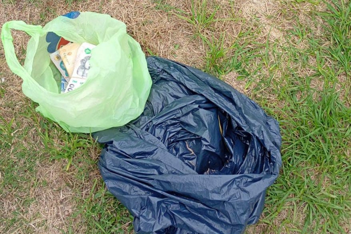 El dinero sustra&iacute;do fue hallado oculto en un barrio de la ciudad de Chajar&iacute;.