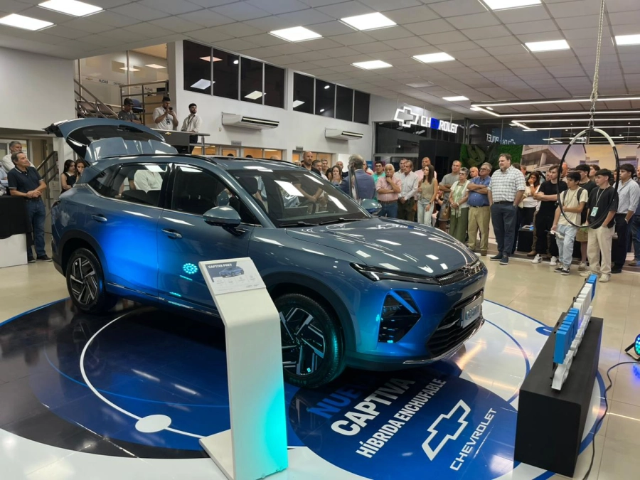 La Captiva se suma a la lista de veh&iacute;culos el&eacute;ctricos.