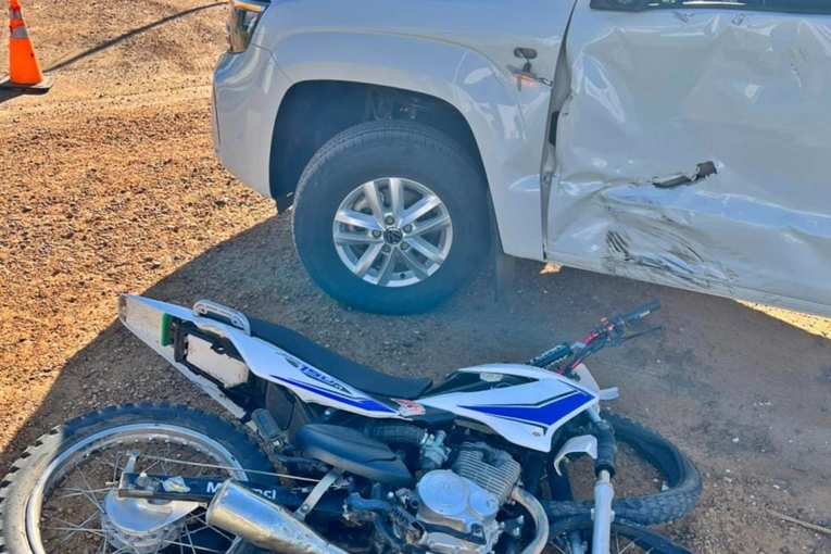 Un menor de edad debi&oacute; ser trasladado a Concordia tras protagonizar un fuerte choque