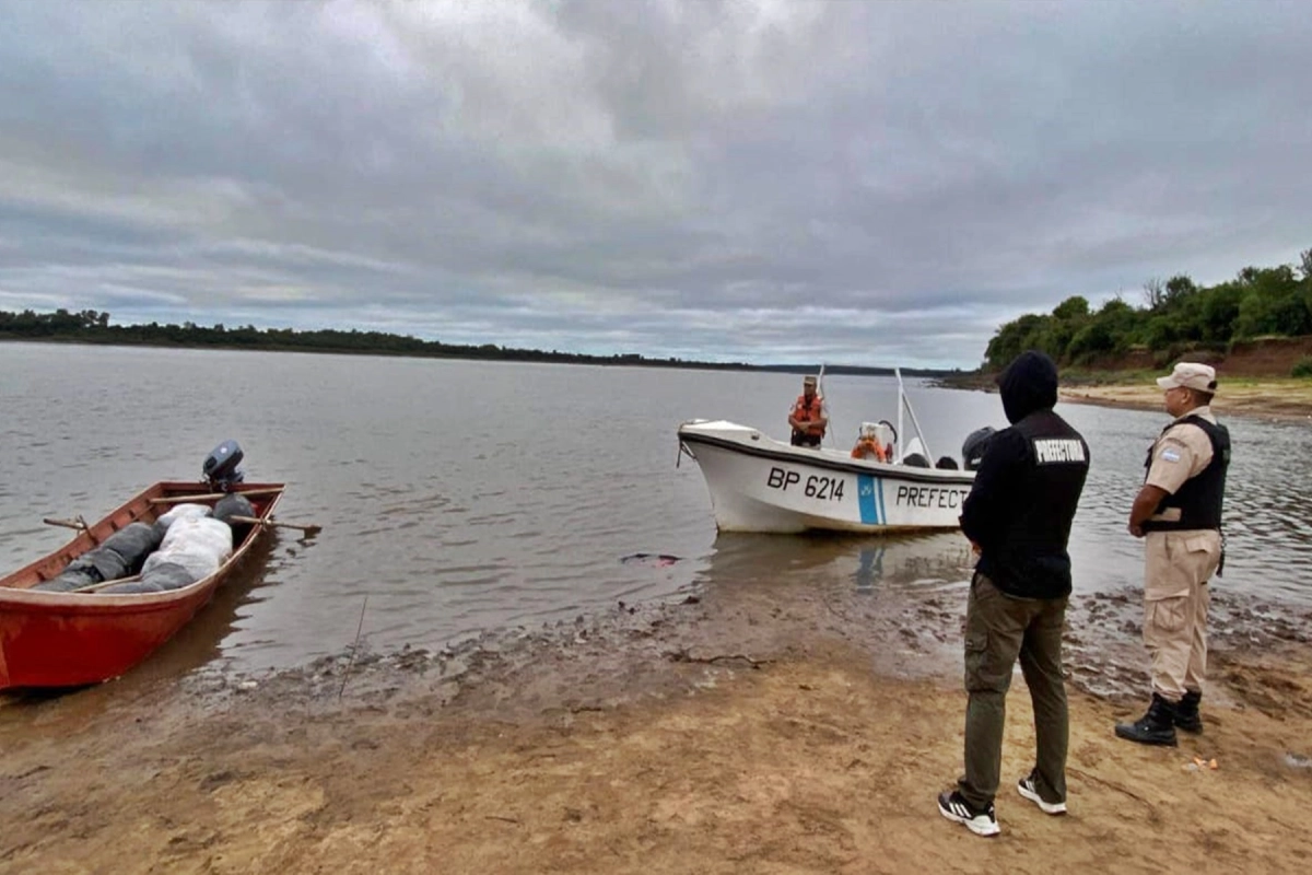 El contrabando iba con destino a Salto.