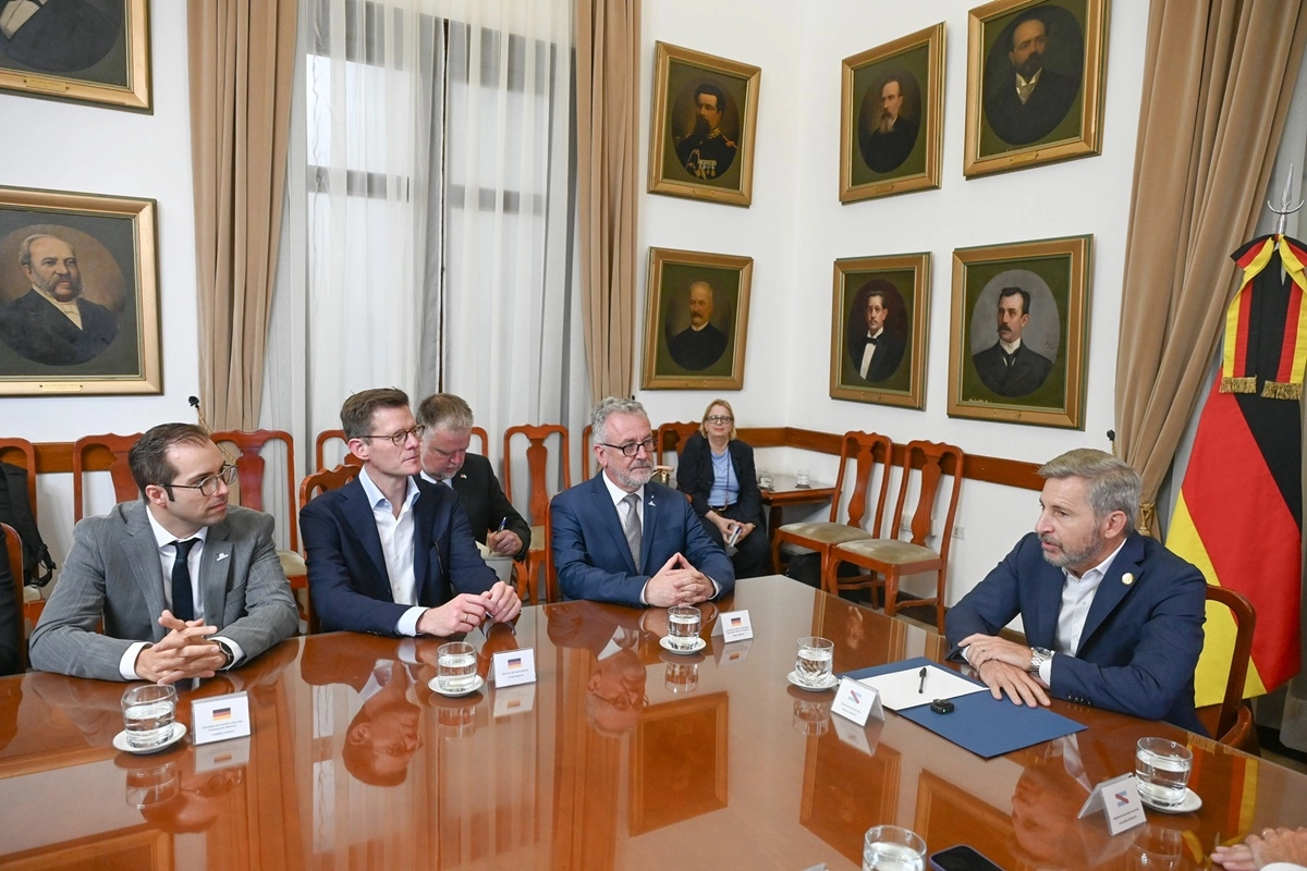 Frigerio remarc&oacute; que en Entre R&iacute;os &ldquo;est&aacute; una de las descendencias m&aacute;s importantes de Alemania&rdquo;.