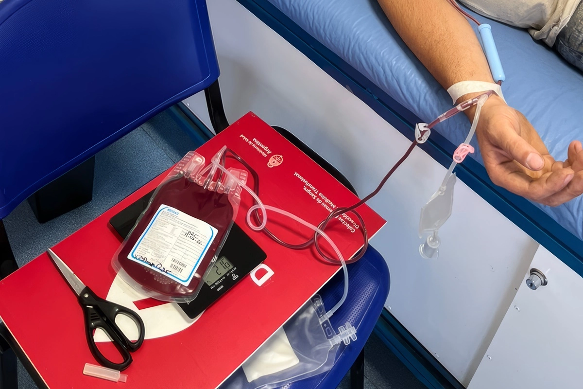 Recordaron que la donaci&oacute;n de sangre es un acto solidario que se necesita durante todo el a&ntilde;o.