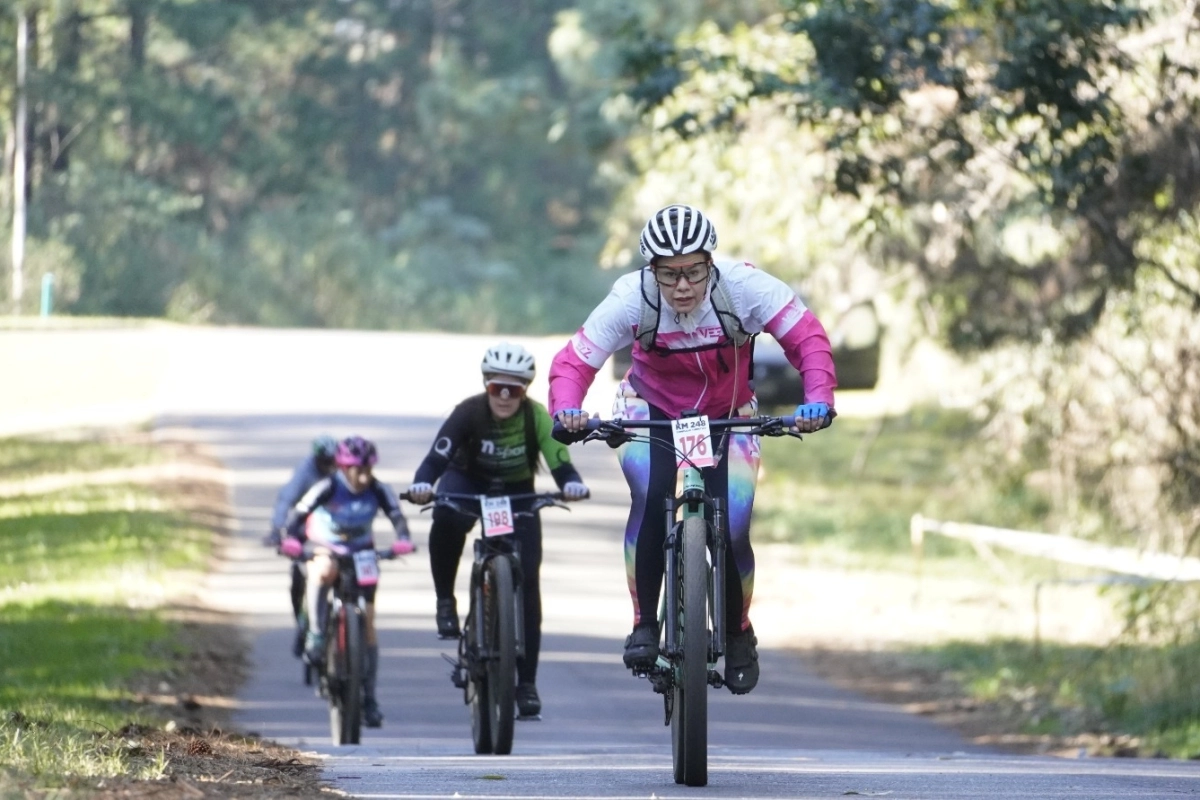 El circuito del MTB en el Lago de Salto Grande