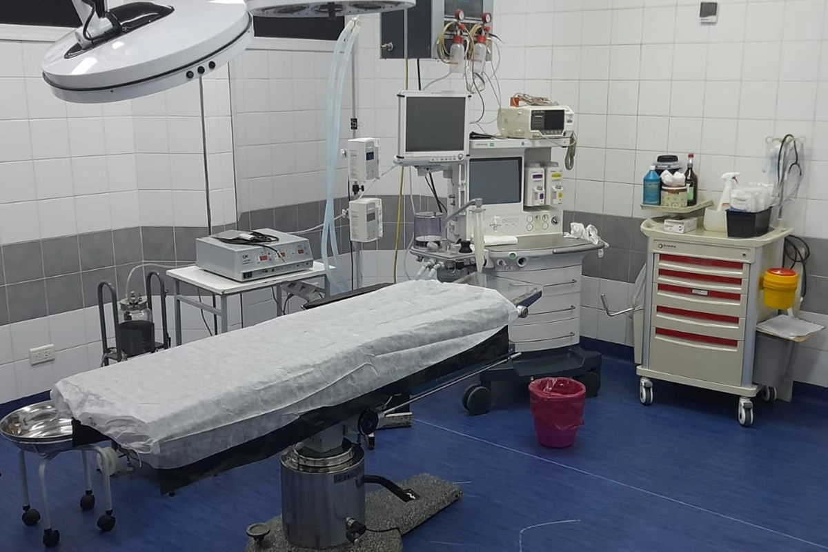 El nosocomio concordiense contin&uacute;a avanzando en la puesta en valor.