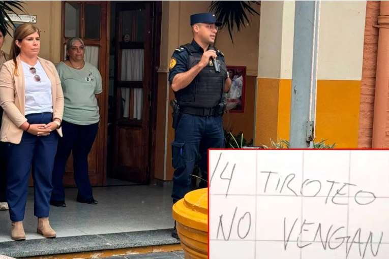 El mensaje de un supuesto tiroteo en una escuela de Concordia oblig&oacute; a activar el protocolo
