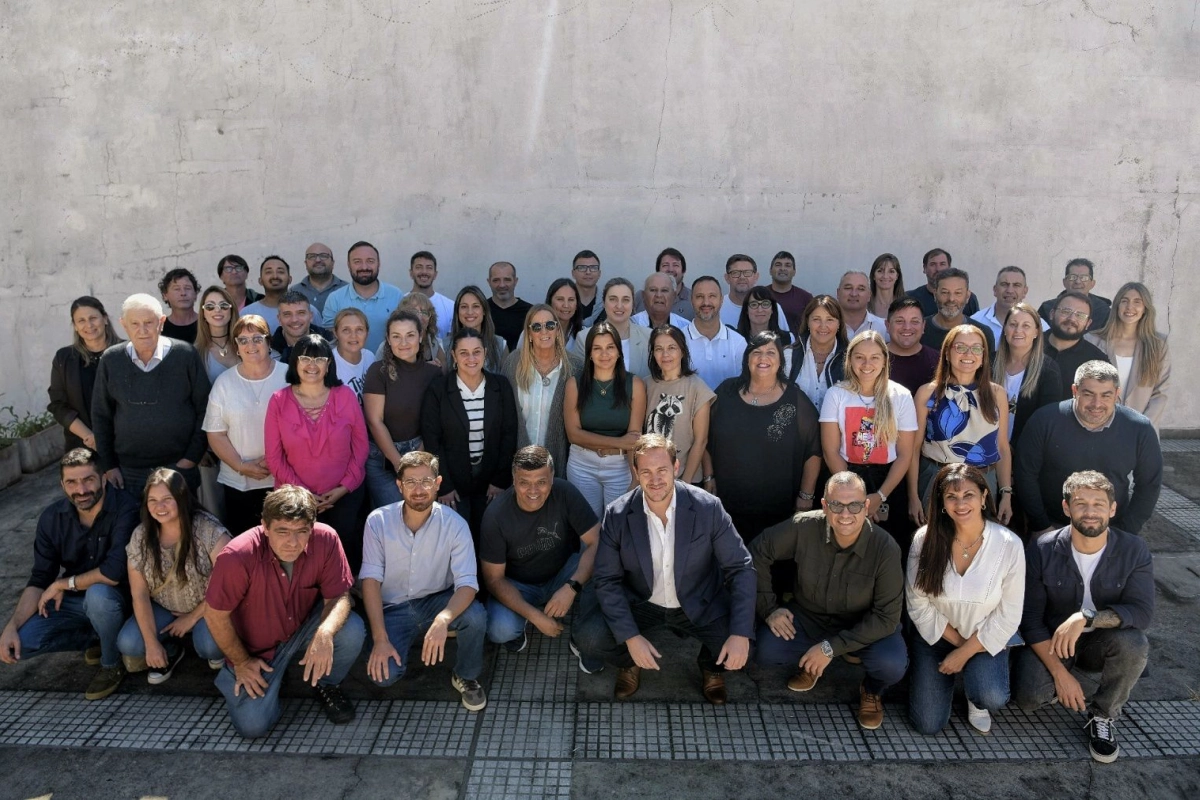 Algunos de los participantes del encuentro