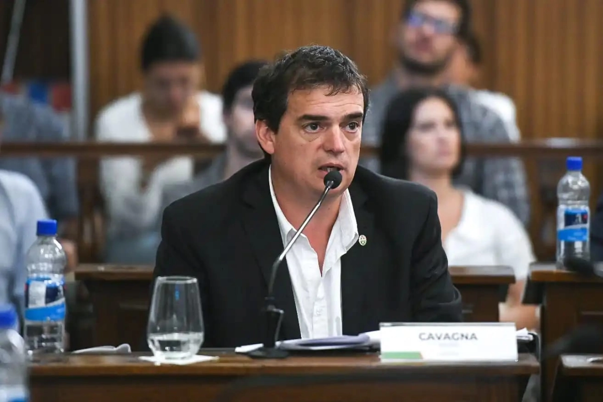 Senador provincial Rafael Cavagna