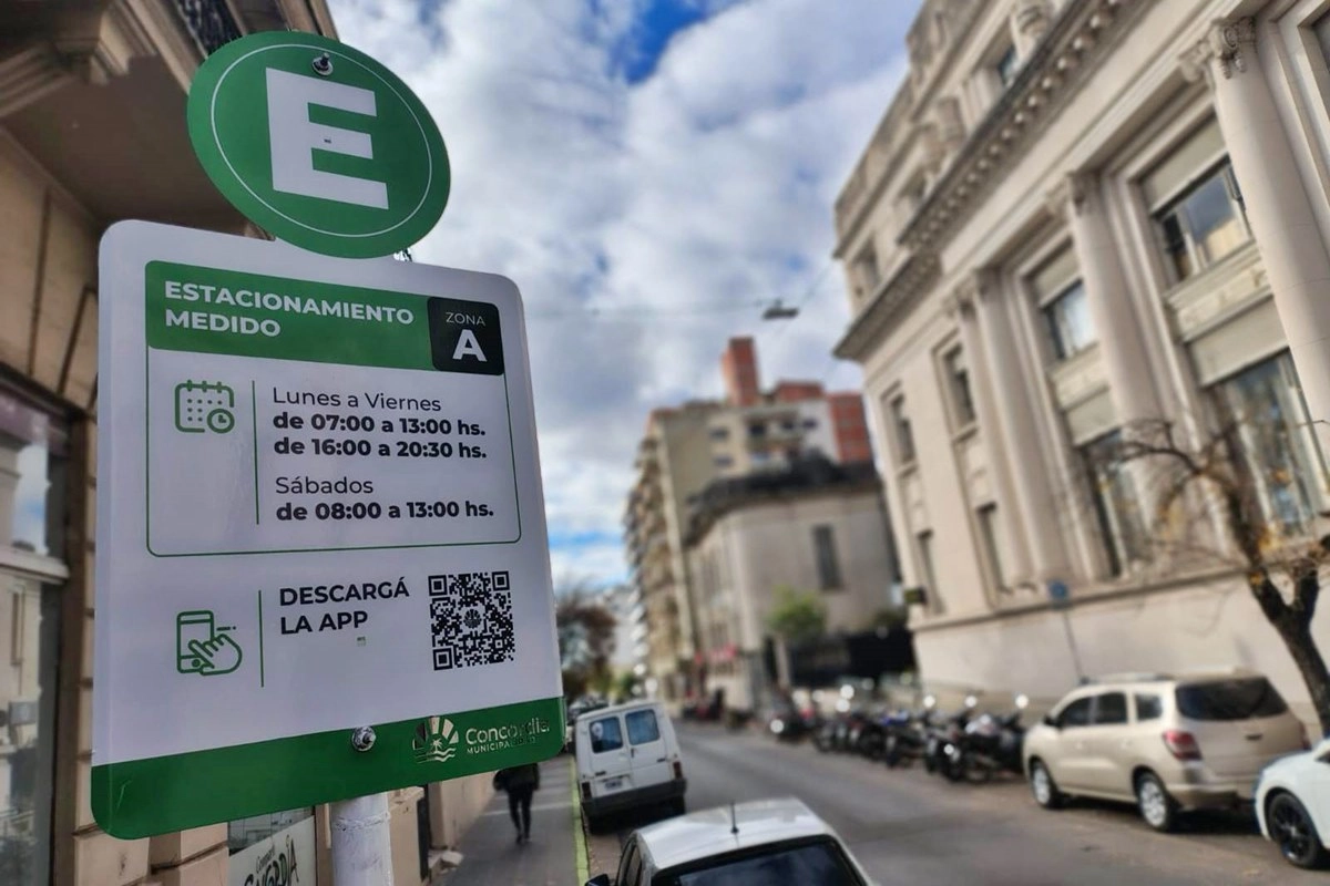 Retorna el estacionamiento medido a Concordia