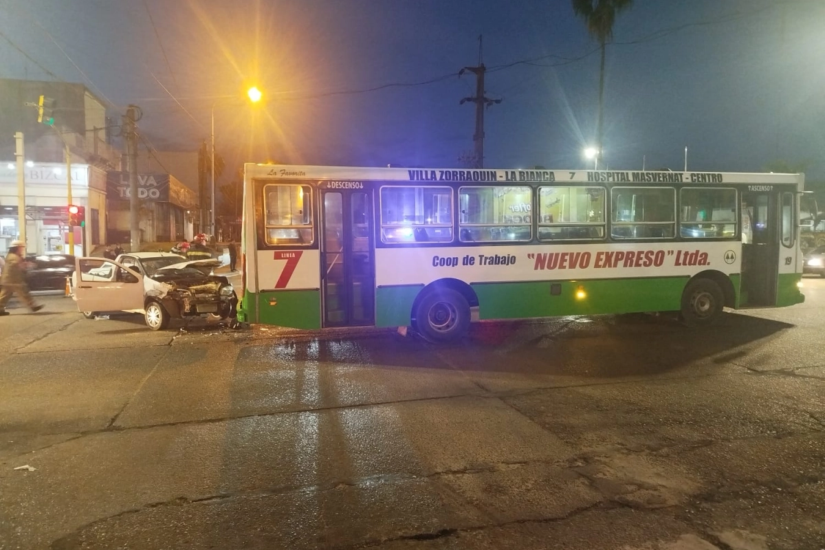 El siniestro tuvo lugar en una transitada esquina concordiense.