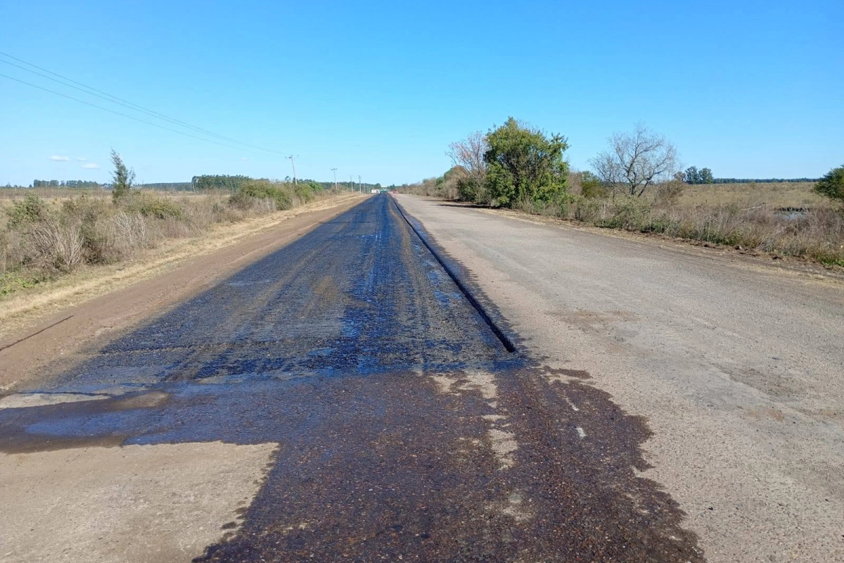 La obra contin&uacute;a y piden circular con precauci&oacute;n.