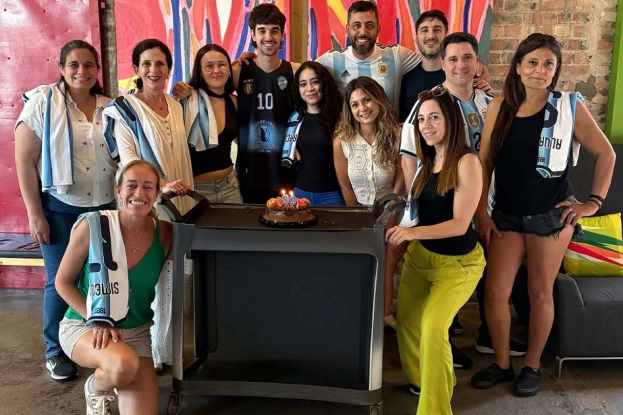 El grupo pas&oacute; una semana en Estados Unidos.
