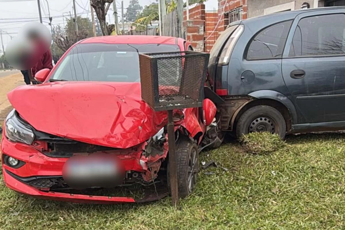 El hecho fue captado por c&aacute;maras de seguridad de la zona.