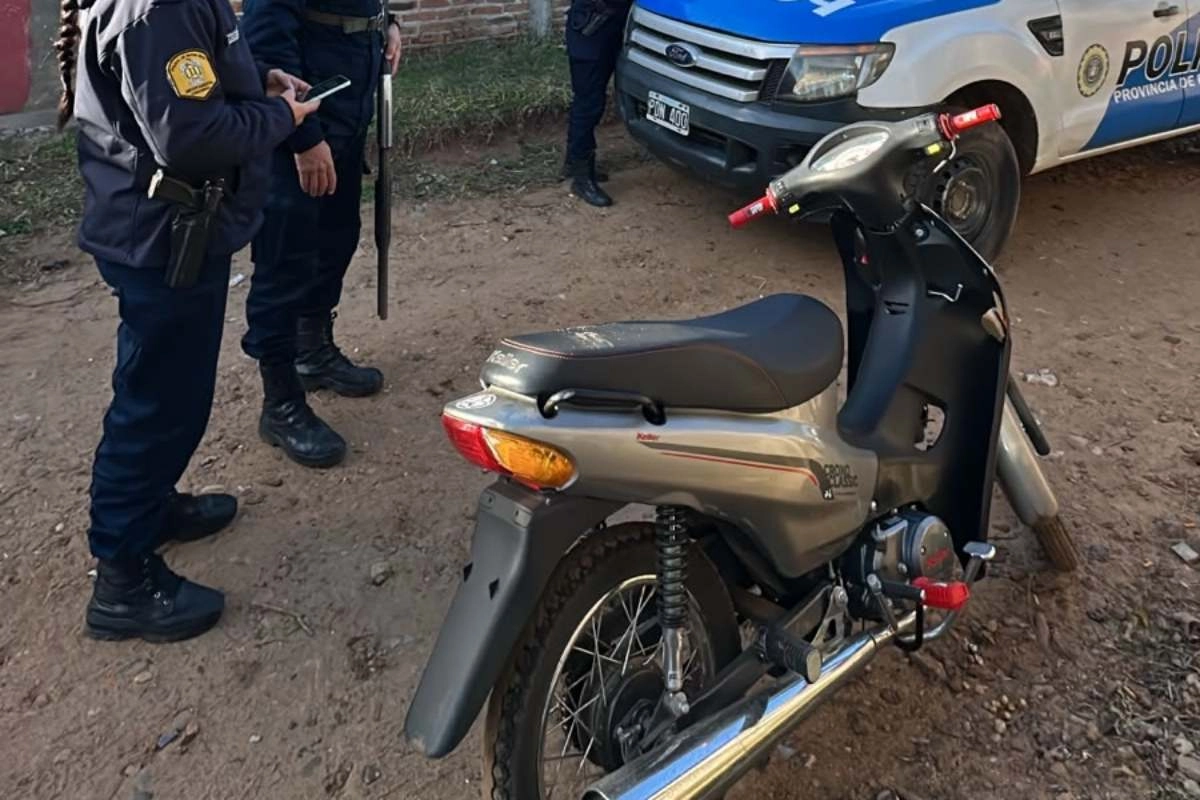 La polic&iacute;a secuestr&oacute; la motocicleta en cuesti&oacute;n.