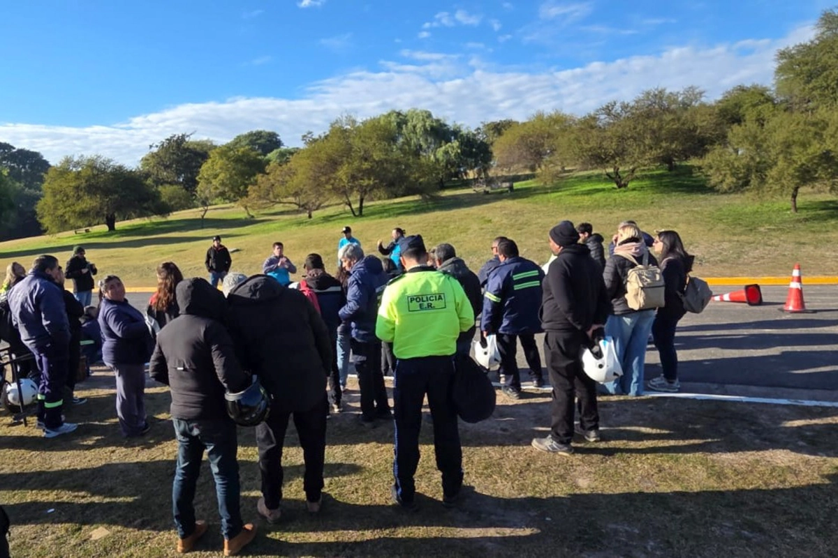 La instancia pr&aacute;ctica cont&oacute; con la participaci&oacute;n de 190 agentes de toda la provincia.