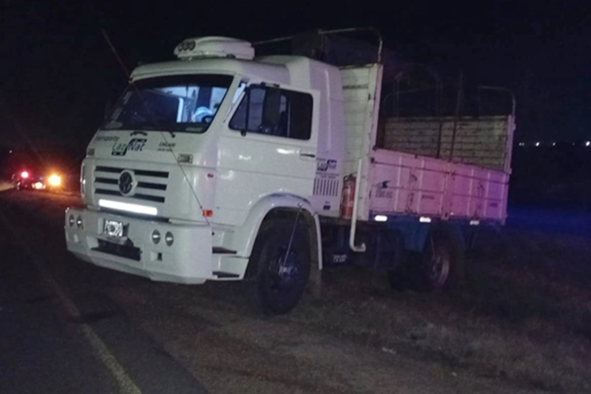 Como consecuencia del impacto, ambos veh&iacute;culos finalizaron su recorrido sobre el cantero central.