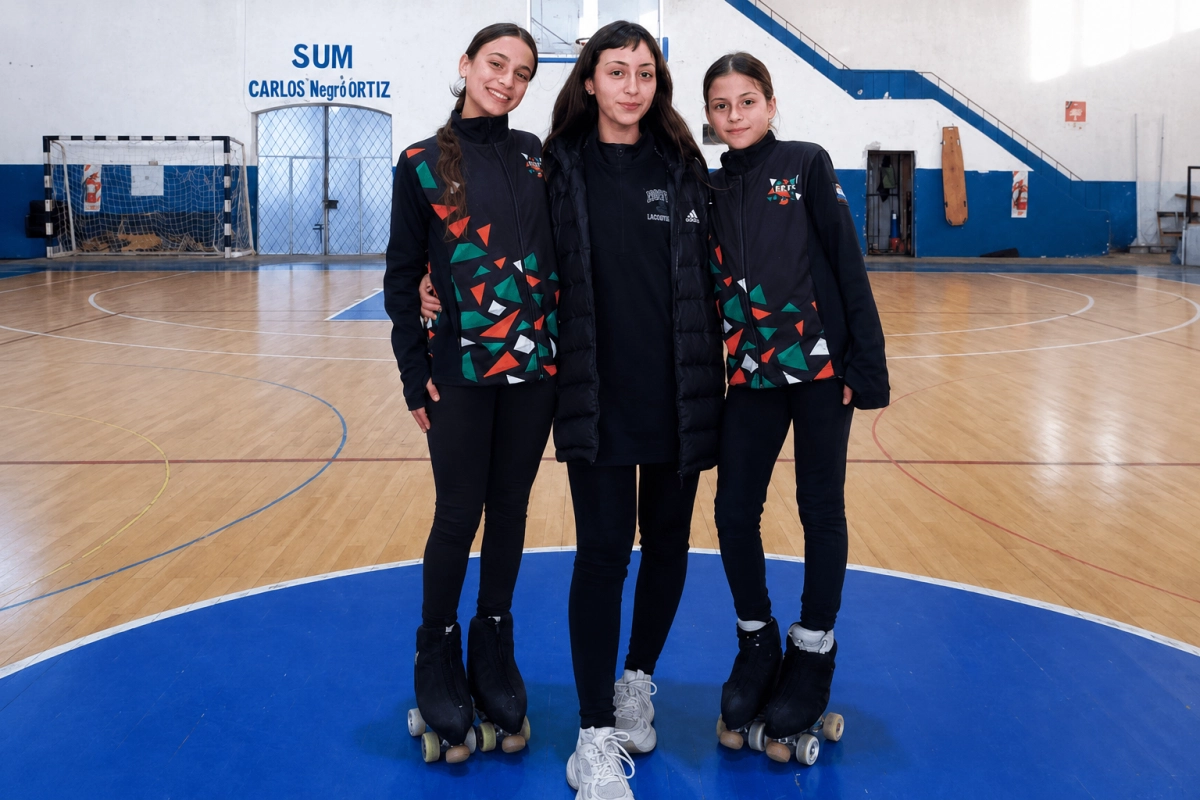 Abi Calderada y Paloma Castillo