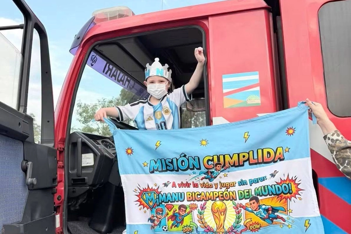 La historia de Manuel conmovi&oacute; a Chajar&iacute; desde sus primeros a&ntilde;os de vida.