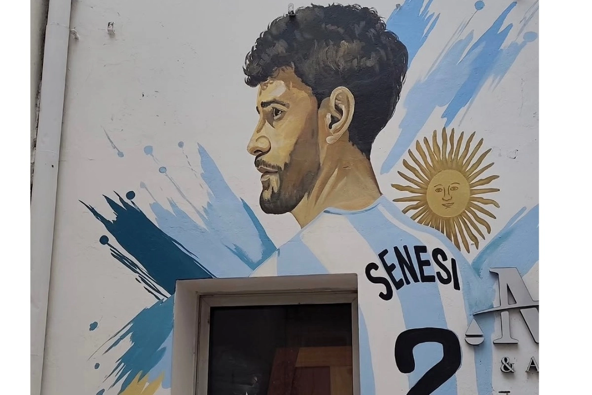 El mural fue un encargue de un estudio jur&iacute;dico.