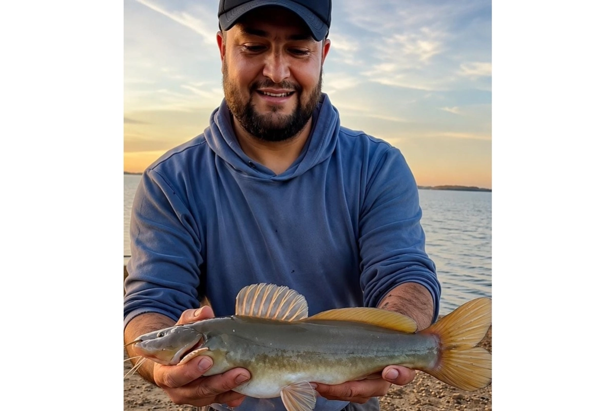 Torneo de pesca en el lago