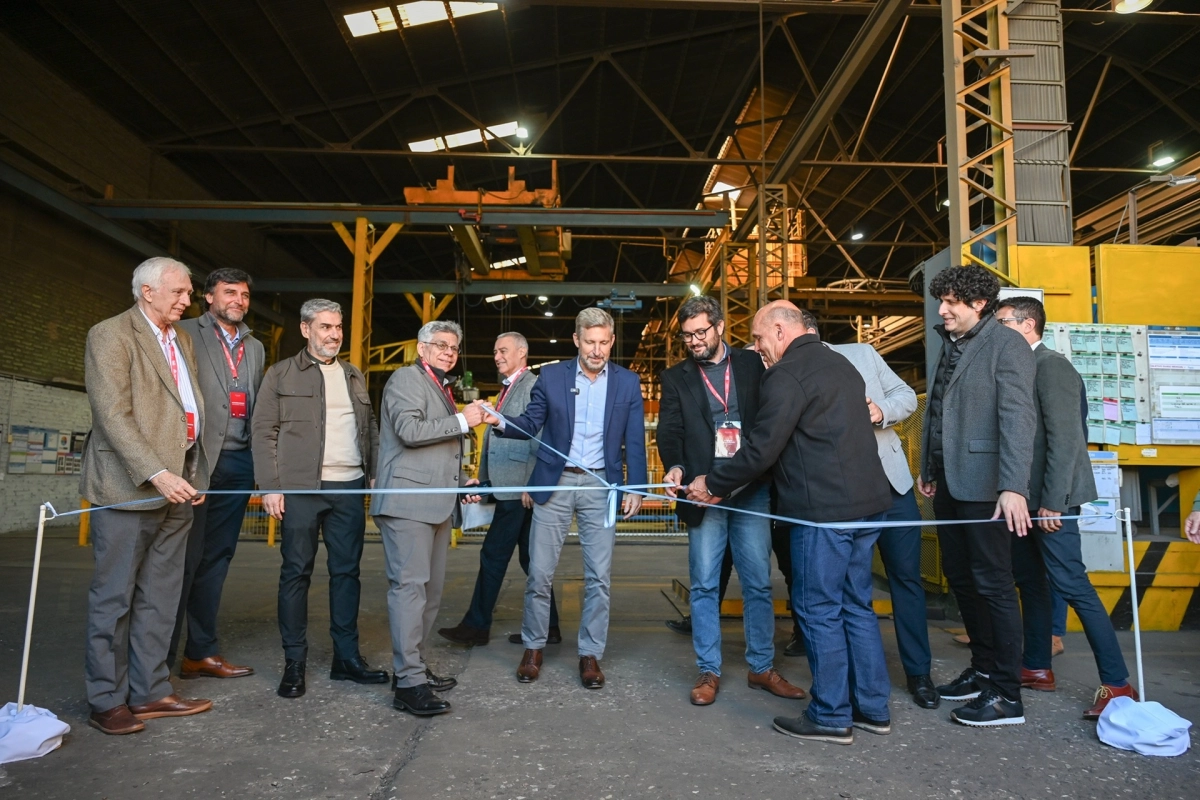 Frigerio encabez&oacute; el acto de inauguraci&oacute;n de las obras.