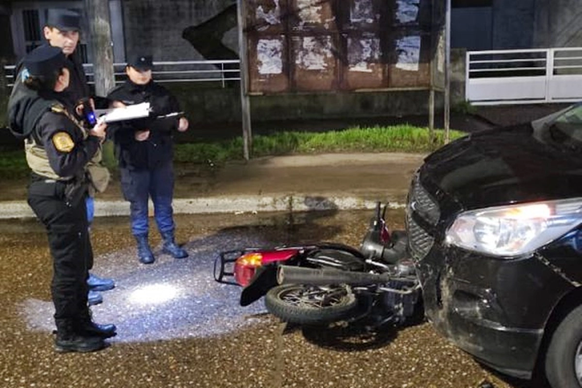 El choque ocurri&oacute; en la esquina de San Lorenzo y Laprida