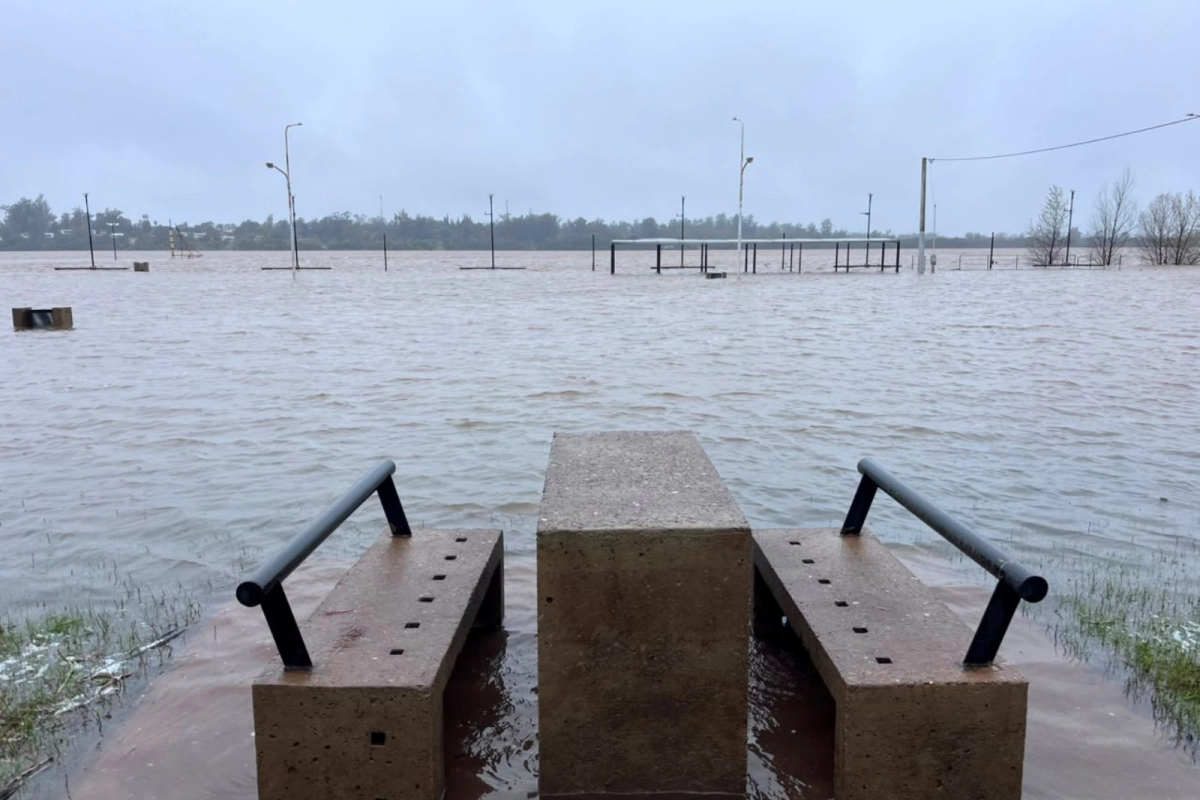 El comportamiento del r&iacute;o, tras las lluvias.