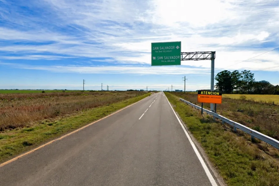 La Ruta 18 comunica las costas del Uruguay y Paran&aacute;, en la provincia de Entre R&iacute;os.