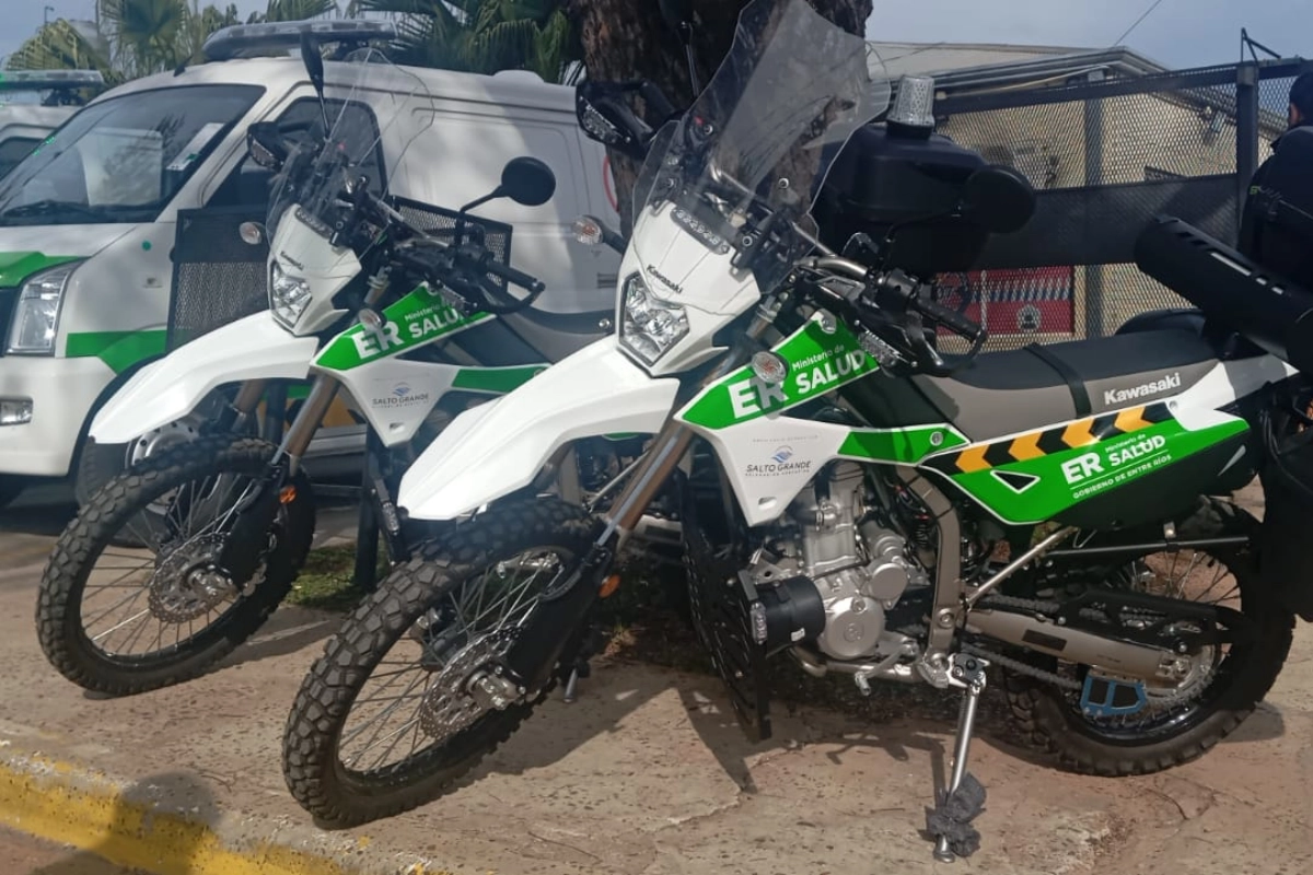 Dos motos fueron incorporadas al servicio este mi&eacute;rcoles.