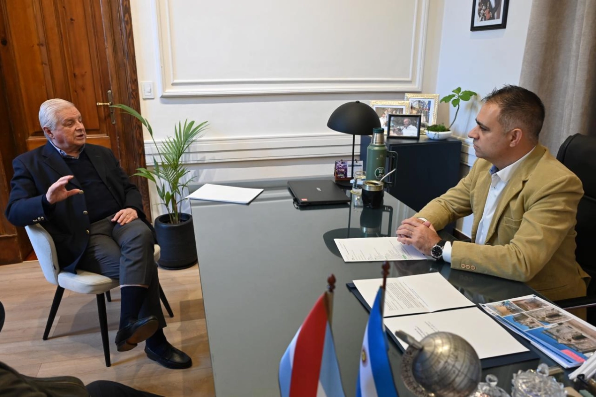 Lauritto y Davico evaluaron acciones preventivas.