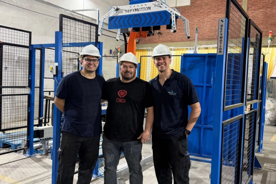 Sebasti&aacute;n Medina, Sebasti&aacute;n Coulleri y Nahuel Medina.