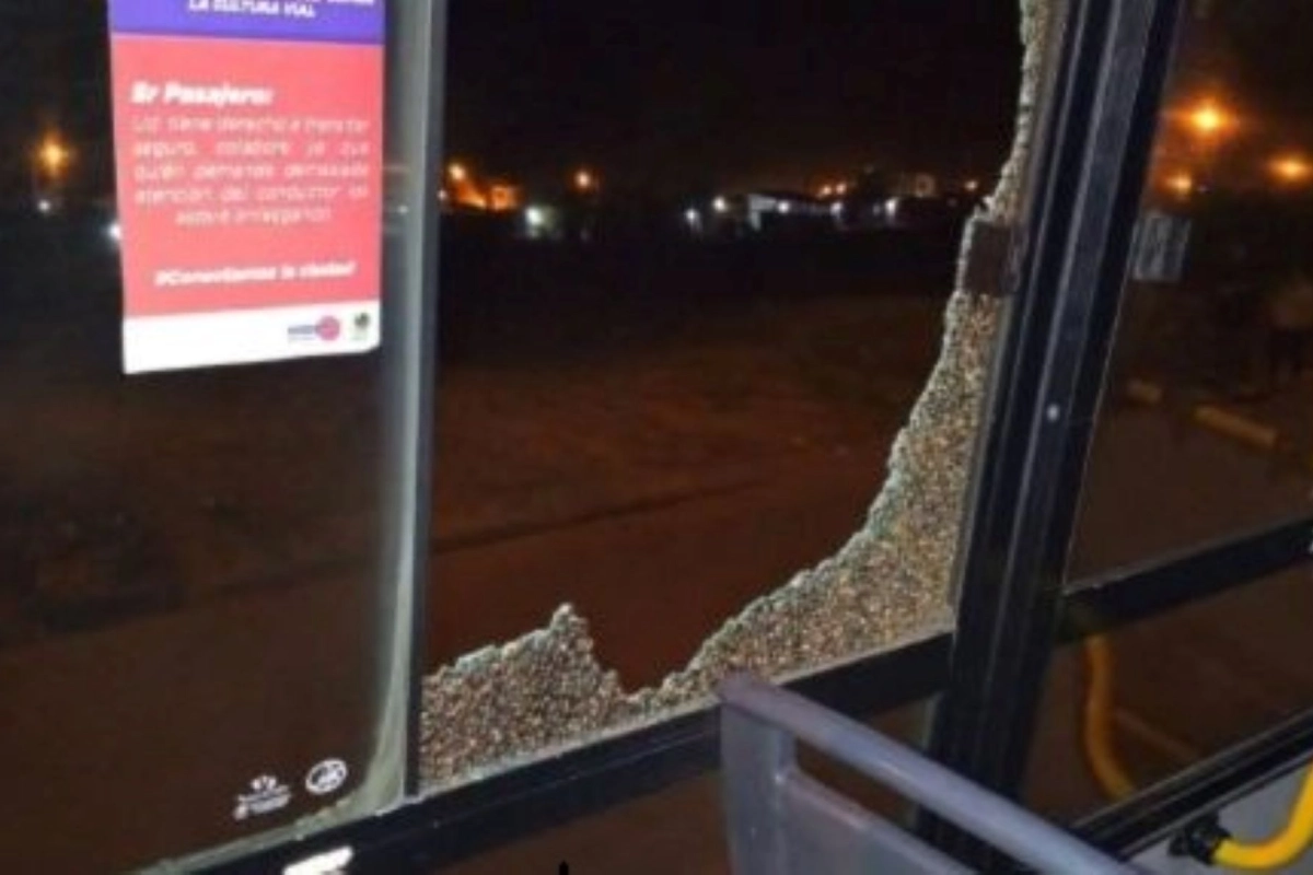 Da&ntilde;os en el colectivo.