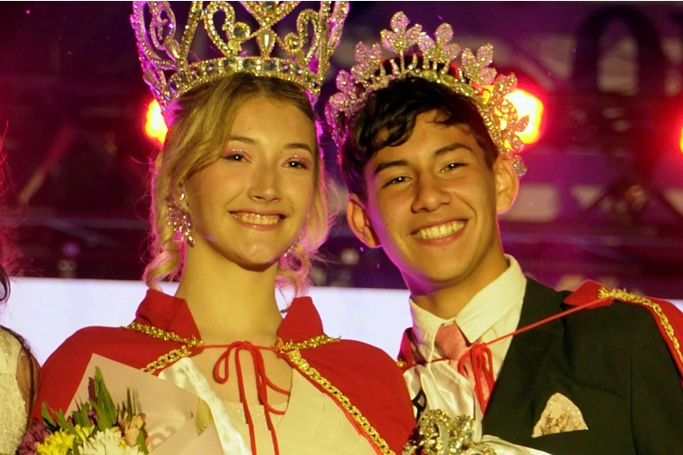 Fueron coronados los nuevos reyes de la Fiesta del Estudiante en Concordia