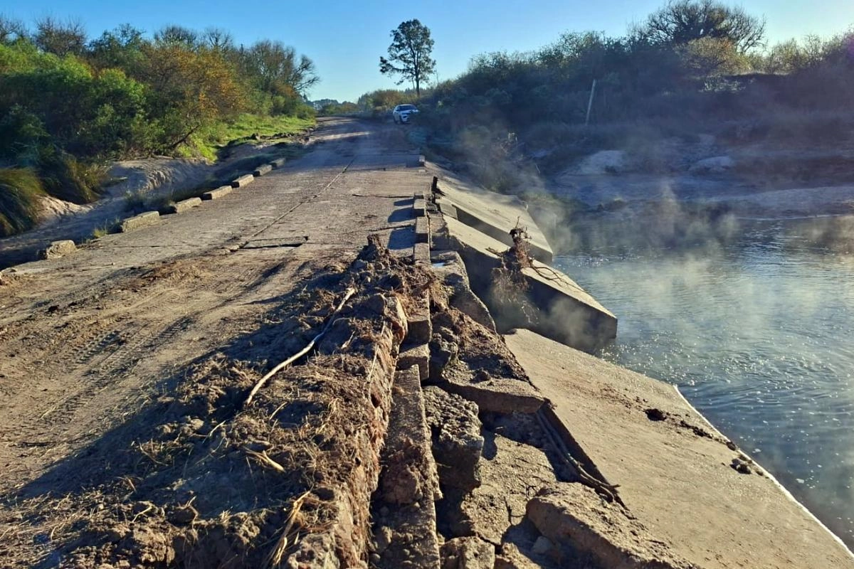 El corte ser&aacute; por la construcci&oacute;n de una Calzada Sumergible sobre el Arroyo Gualeguaycito